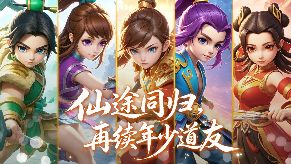 仙途同归 再续年少道友